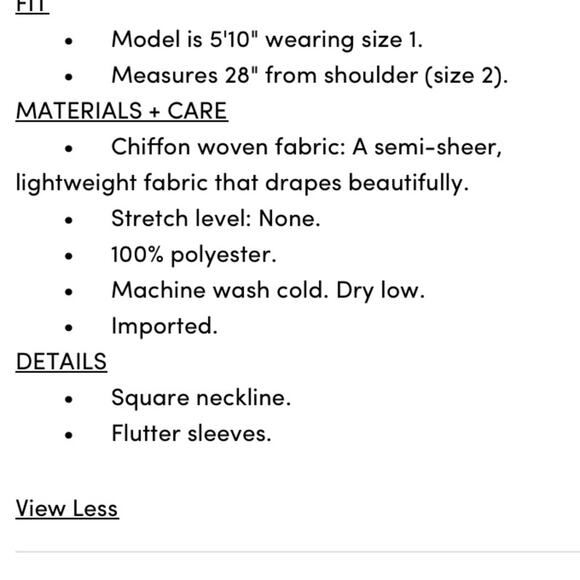 Torrid Olivine Crinkle Chiffon Flutter Sleeve Top - Picture 6 of 9